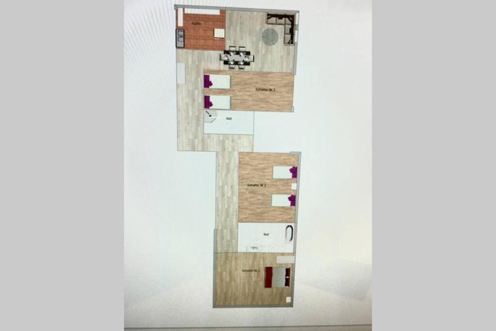 Apartment 120 Qm -3 Schlafzimmer-2 Baeder- Fuer 7 Gaeste Düsseldorf Kültér fotó